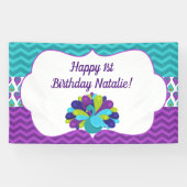 Peacock Spandoek (Horizontaal)