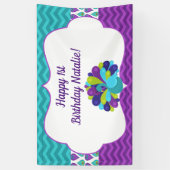  Peacock Spandoek (Verticaal)