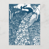 Peacock sparen de Datum Aankondigingskaart (Voorkant)