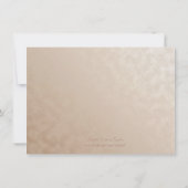 Peacock sparen-de-Datum, stijl Alpana Save The Date (Achterkant)