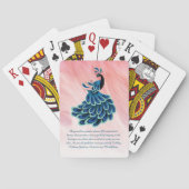 Peacock-speelkaarten Pokerkaarten (Achterkant)