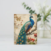  Peacock Splendor Briefkaart (Staand voorkant)
