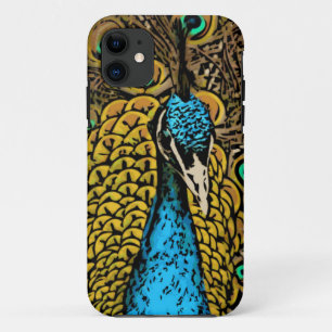 Peacock Splendor Illustratie Case-Mate iPhone Case