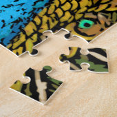 Peacock Splendor Illustratie Legpuzzel (Zijkant)