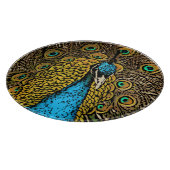 Peacock Splendor Illustratie Snijplank (Hoek)