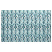 PEACOCK SPLENDOR Indigo Print Stof (Yard (91,4 cm))