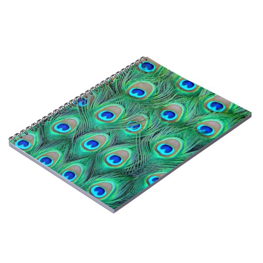 Peacock Splendor Notitieboek (Linkerzijde)