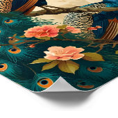 Peacock Splendor Poster (Hoek)