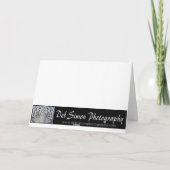 Peacock Spring Flowers 2 Kaart (Achterkant)