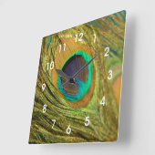 Peacock Startdeurdecor wandklok (Hoek)