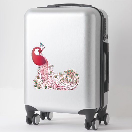 Peacock Sticker (Koffer)