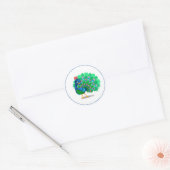 Peacock Stickers (Envelop)