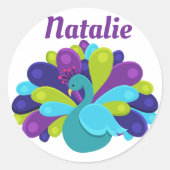 Peacock Stickers (Voorkant)