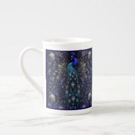 Peacock-stijl Porselein Kop