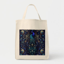 Peacock-stijl Tote Bag