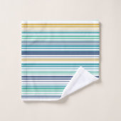 Peacock Stripes Bad Handdoek (Wasdoekje)