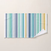 Peacock Stripes Bad Handdoek (Handdoek)