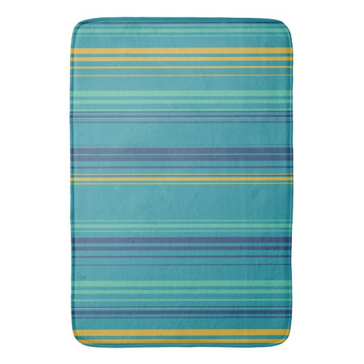 Peacock Stripes Badmat (Voorkant Verticaal)