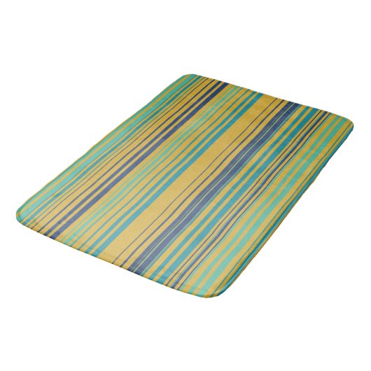 Peacock Stripes Badmat (Gekanteld)