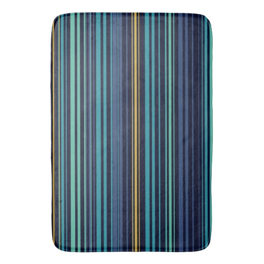 Peacock Stripes Badmat (Voorkant Verticaal)