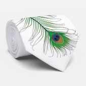 Peacock-stropdas Stropdas (Opgerold)