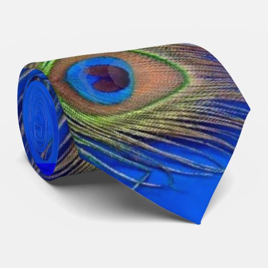 Peacock-Stropdas Stropdas (Opgerold)