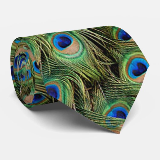 Peacock-Stropdas Stropdas (Opgerold)