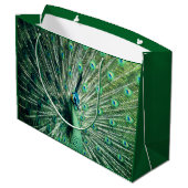 Peacock Strut Groot Cadeauzakje (Achterkant Gekanteld)