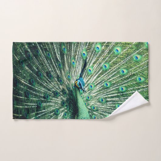 Peacock Strut Handdoek (Handdoek)