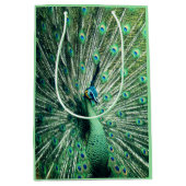 Peacock Strut Medium Cadeauzakje (Voorkant)