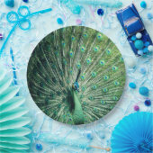 Peacock Strut Papieren Bordje (Feest)