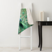 Peacock Strut Sherpa Deken (In situ)