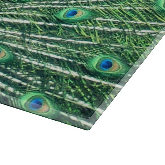 Peacock Strut Snijplank (Hoek)