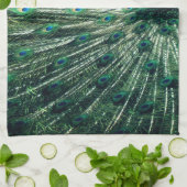 Peacock Strut Theedoek (Gevouwen)