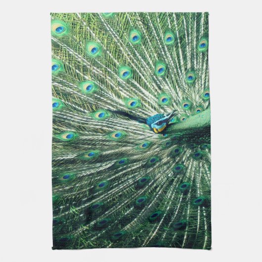 Peacock Strut Theedoek (Verticaal)