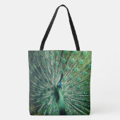 Peacock Strut Tote Bag (Voorkant)