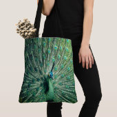Peacock Strut Tote Bag (Dichtbij)