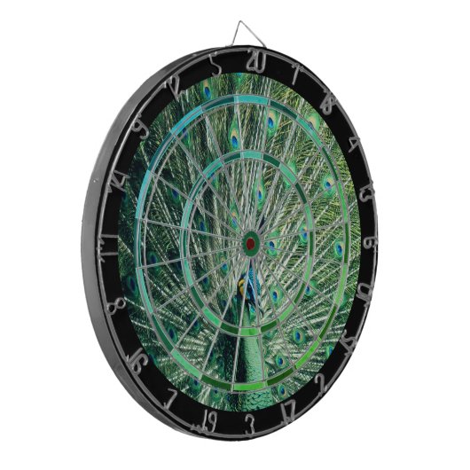 peacock stut-regeling dartbord (Voorkant Links)