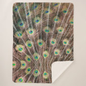 Peacock Style Blanket Large Sherpa Deken (Voorkant)