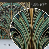 Peacock Symbolisme Belle Epoque Art Deco Tegeltje