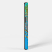 Peacock Tail Feather iPhone Hoesje (Rechterkant)