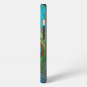 Peacock Tail Feather iPhone Hoesje (Linkerkant)