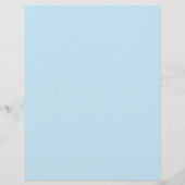 Peacock Tail Feathers Design 8.5 x 11 Briefpapier (Achterkant)