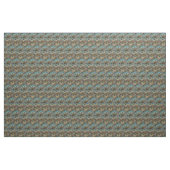 Peacock Tail Feathers fabric Stof (Yard (91,4 cm))