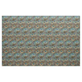 Peacock Tail Feathers fabric Stof (Fat Quarter)