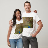 Peacock Tail Feathers T-shirt (Unisex)