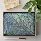 Peacock Tail Feathers Tissuepapier (Geschenk)