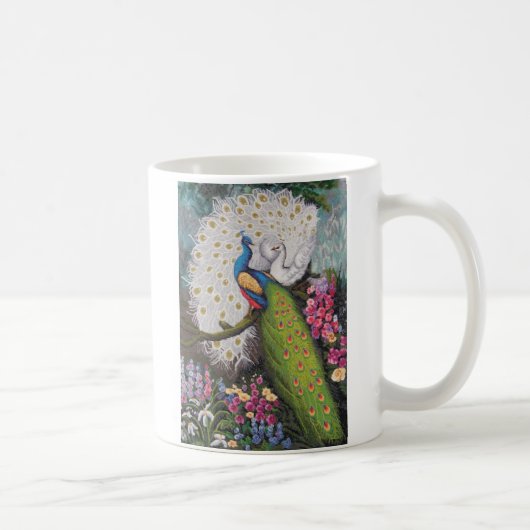 Peacock Tapestry 010110 009 Koffiemok (Rechts)