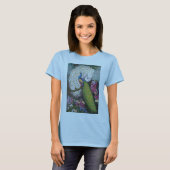 Peacock Tapestry 010110 009 T-shirt (Voorkant volledig)