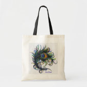 Peacock-Tas Tote Bag (Voorkant)